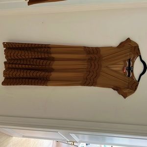 Gorgeous Silk and Lace Long Dress